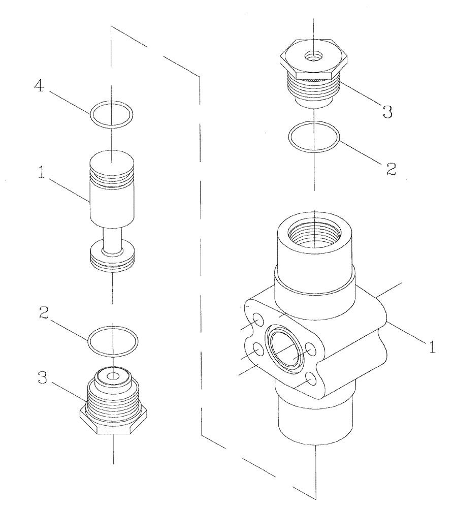 Схема запчастей Case IH 7700 - (B05[18]) - HYDRAULIC SHUTTLE VALVE Hydraulic Components & Circuits