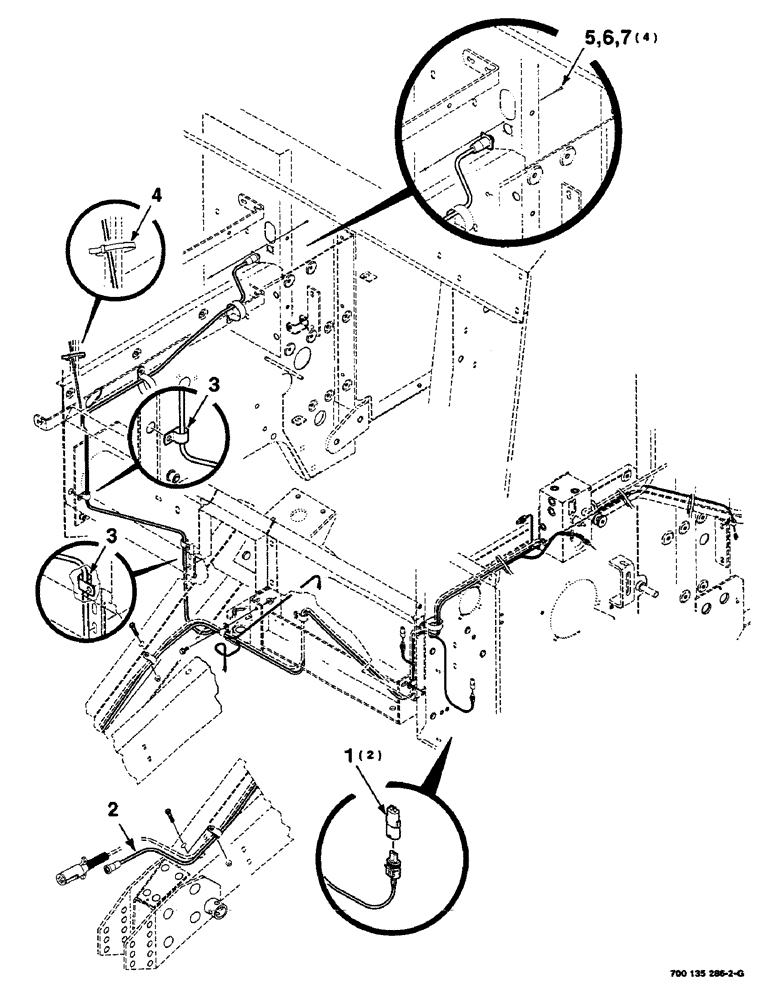 Схема запчастей Case IH RS451 - (4-02) - ELECTRICAL ASSEMBLY, MAIN, WITHOUT MESH WRAP (06) - ELECTRICAL