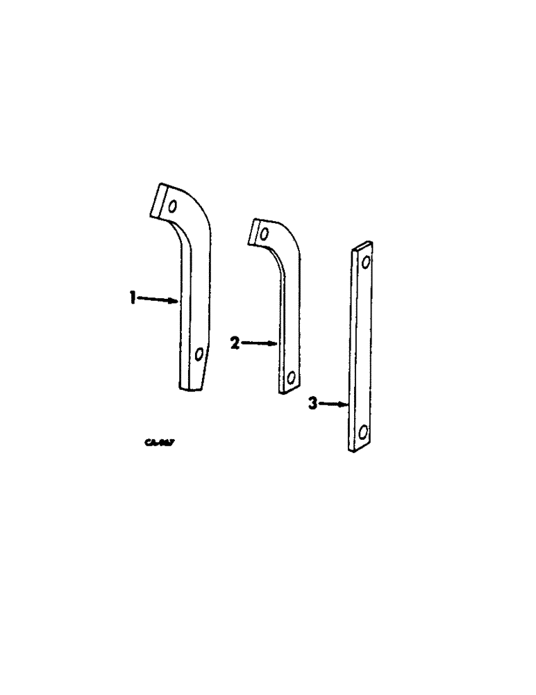 Схема запчастей Case IH 140 - (AN-05[A]) - TRIP BEAM BRACES UNITS B, D, F AND H 