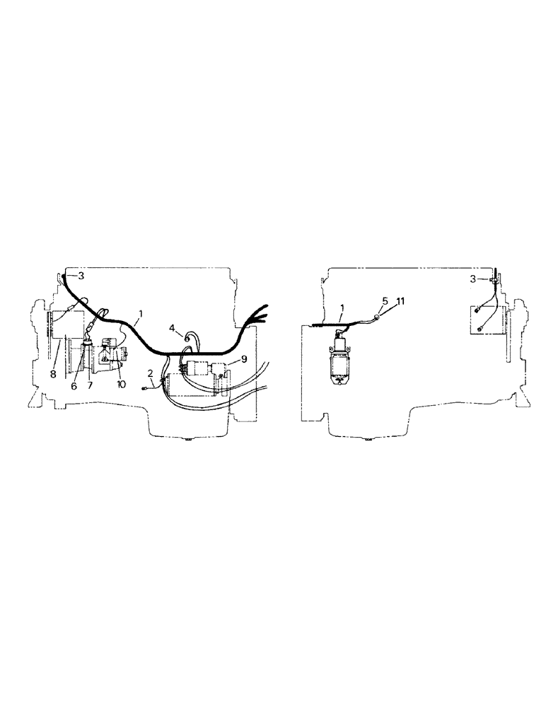 Схема запчастей Case IH KM-225 - (02-03) - ENGINE ELECTRICAL, CUMMINS L10 ENGINE (06) - ELECTRICAL