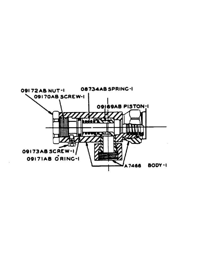 Схема запчастей Case IH 400-SERIES - (209) - CYLINDER SPEED REGULATOR FOR TRACTORS WITH EAGLE HITCH (08) - HYDRAULICS