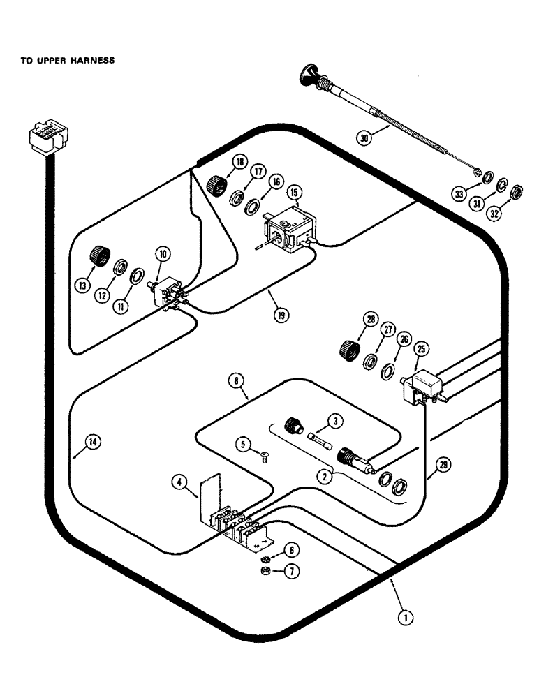 Схема запчастей Case IH 1370 - (316) - CAB, CONTROLS AND WIRING, WITH AIR CONDITIONER, USED PRIOR TO CAB SERIAL NUMBER 7814176 (09) - CHASSIS/ATTACHMENTS