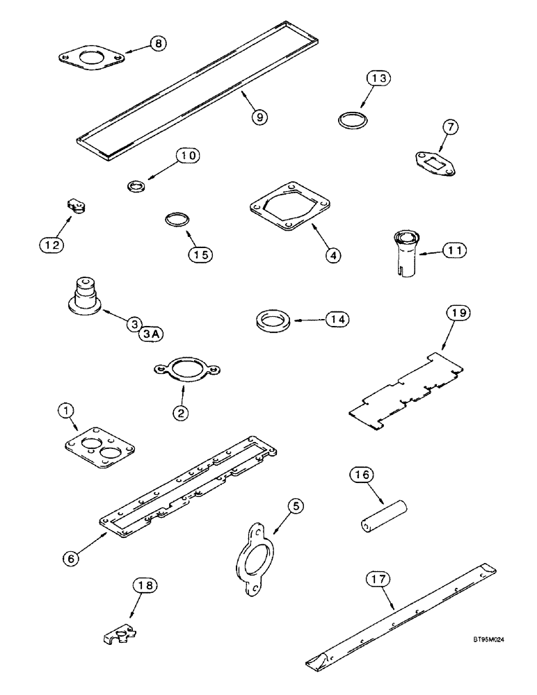 Схема запчастей Case IH 2166 - (2-53C) - VALVE GRIND GASKET KIT, 6TA-830 EMISSIONS CERTIFIED ENGINE, COMBINE P.I.N. JJC0180000 AND AFTER (01) - ENGINE