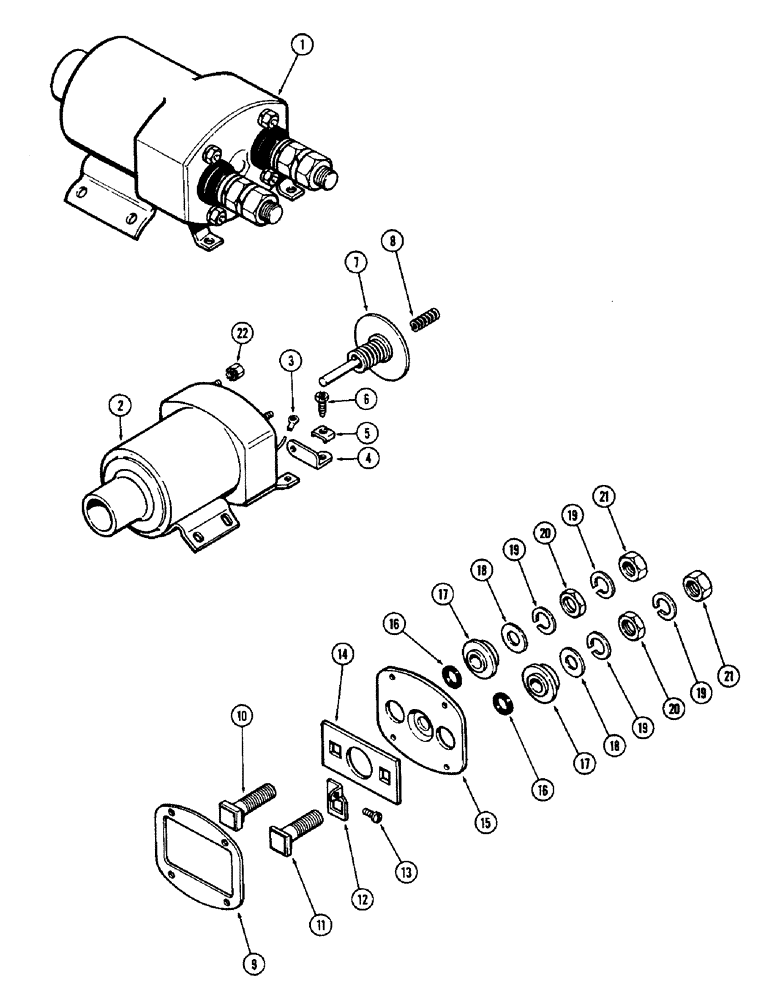 Схема запчастей Case IH 2870 - (116) - SOLENOID ASSEMBLY (04) - ELECTRICAL SYSTEMS