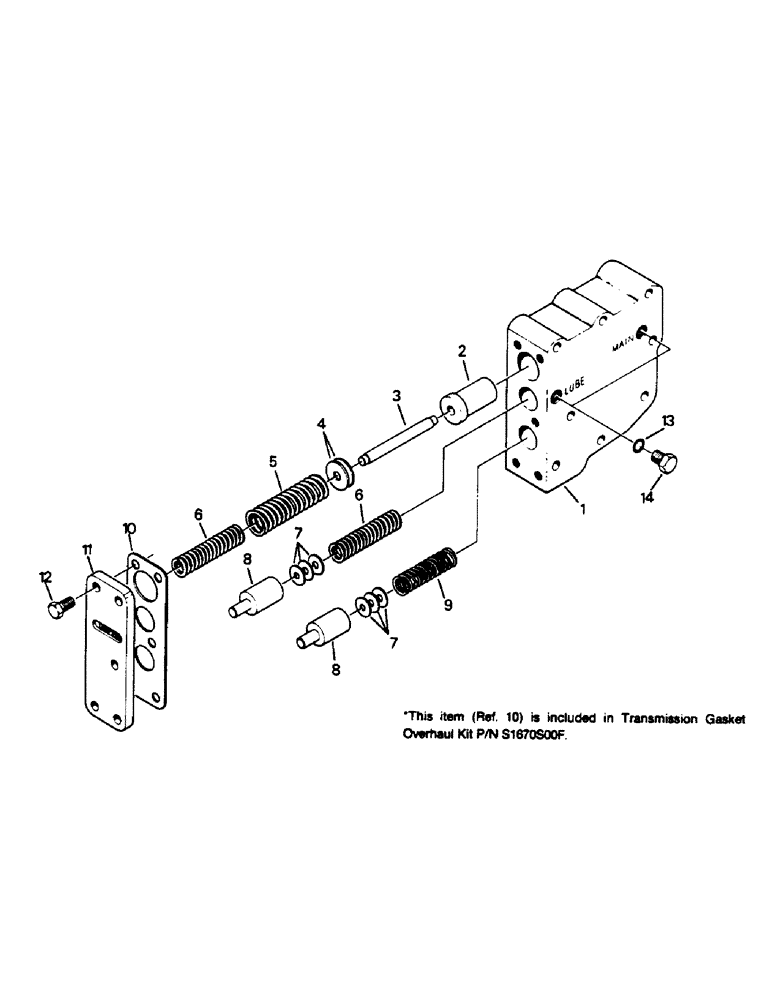 Схема запчастей Case IH 9130 - (04-67) - REGULATOR VALVE ASSEMBLY (04) - Drive Train