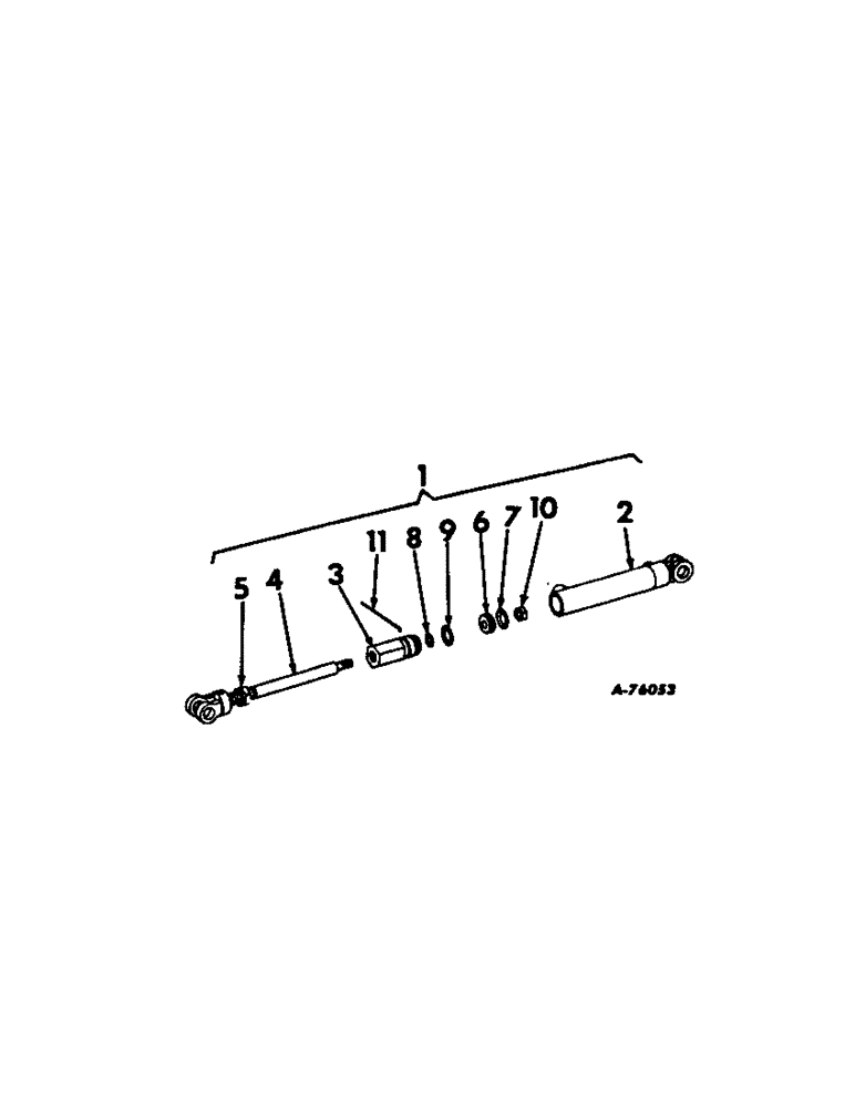 Схема запчастей Case IH 715 - (10-25[1]) - HYDRAULICS, PROPULSION CONTROL CYLINDER, BELT DRIVE (07) - HYDRAULICS