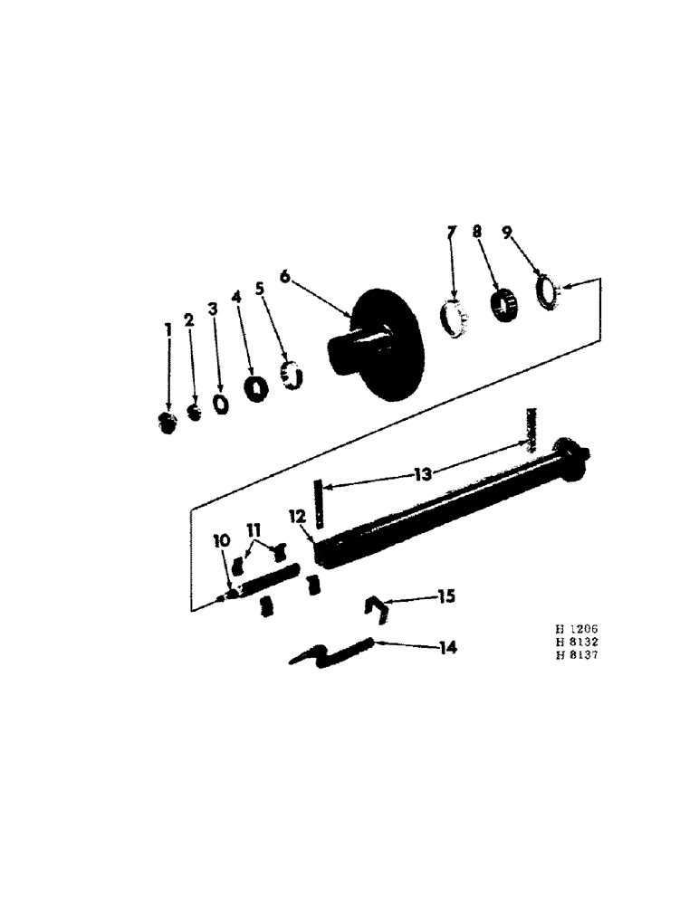 Схема запчастей Case IH 160 - (G-05) - AXLE 