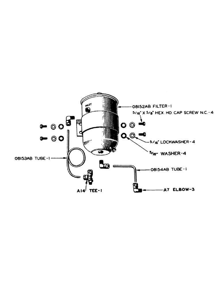 Схема запчастей Case IH SC-SERIES - (013) - OIL FILTER, S, SC, SO (02) - ENGINE