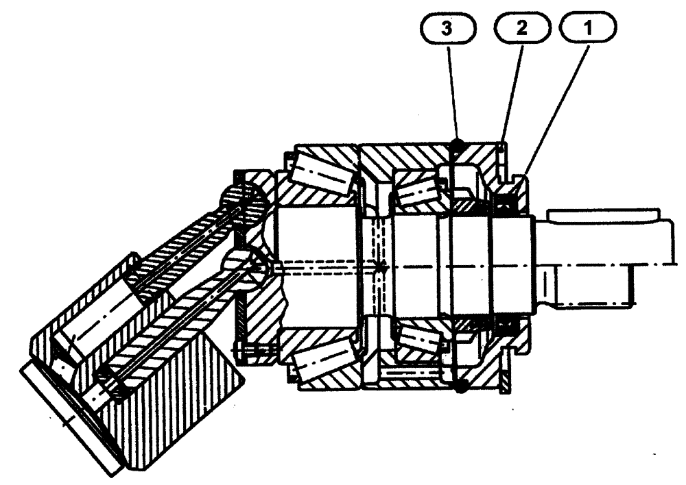 Схема запчастей Case IH 437 - (07-008) - HYD MOTOR - .73 REX Hydraulic Components