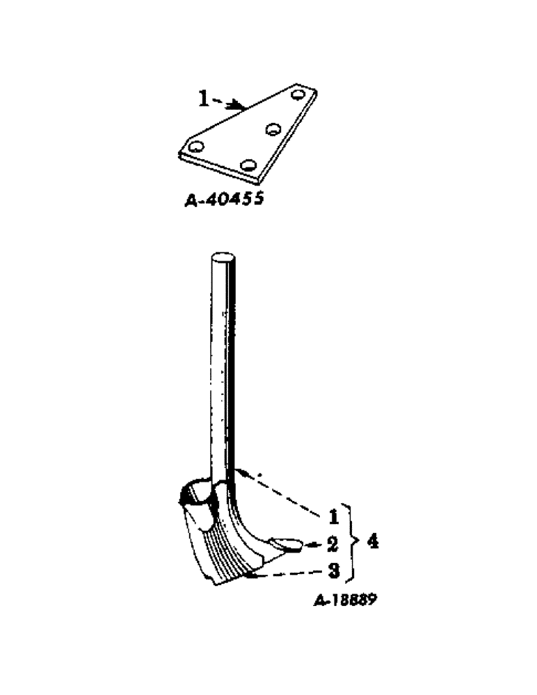 Схема запчастей Case IH 119 - (K-06) - TRACTOR FENDER BRACKET 