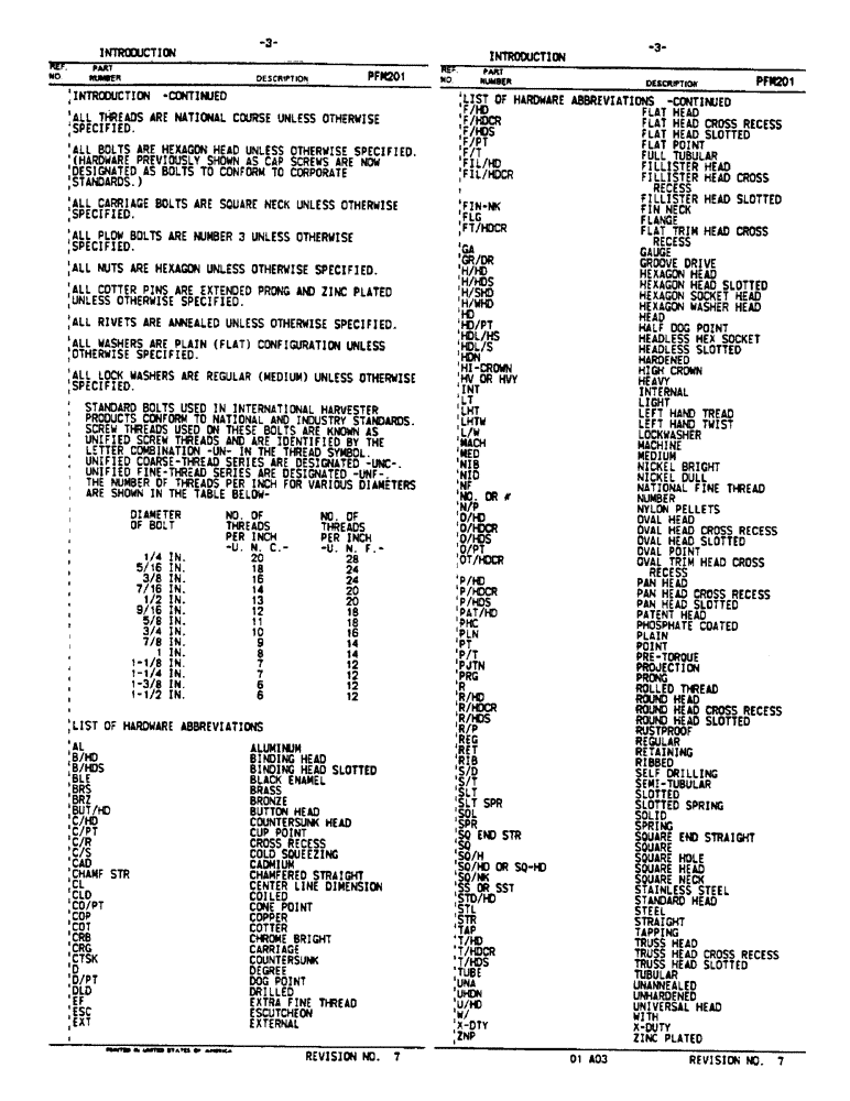 Схема запчастей Case IH DUAL - (3) - INTRODUCTION - CONTINUED 