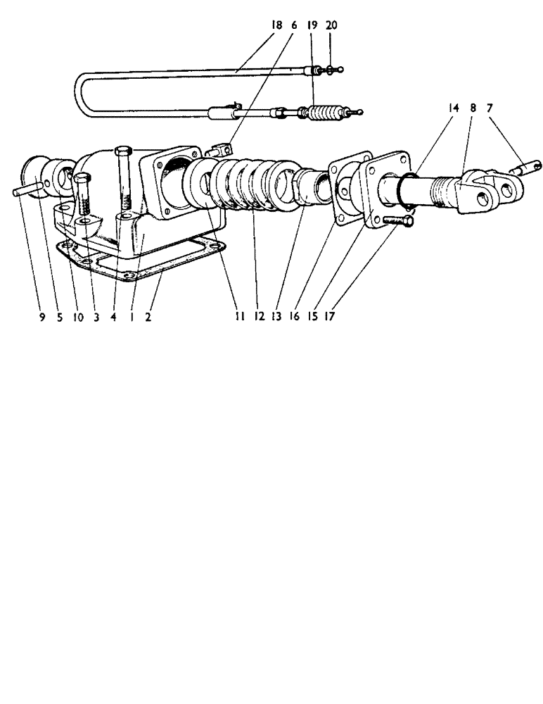 Схема запчастей Case IH 880A - (061) - SENSING UNIT (07) - HYDRAULIC SYSTEM