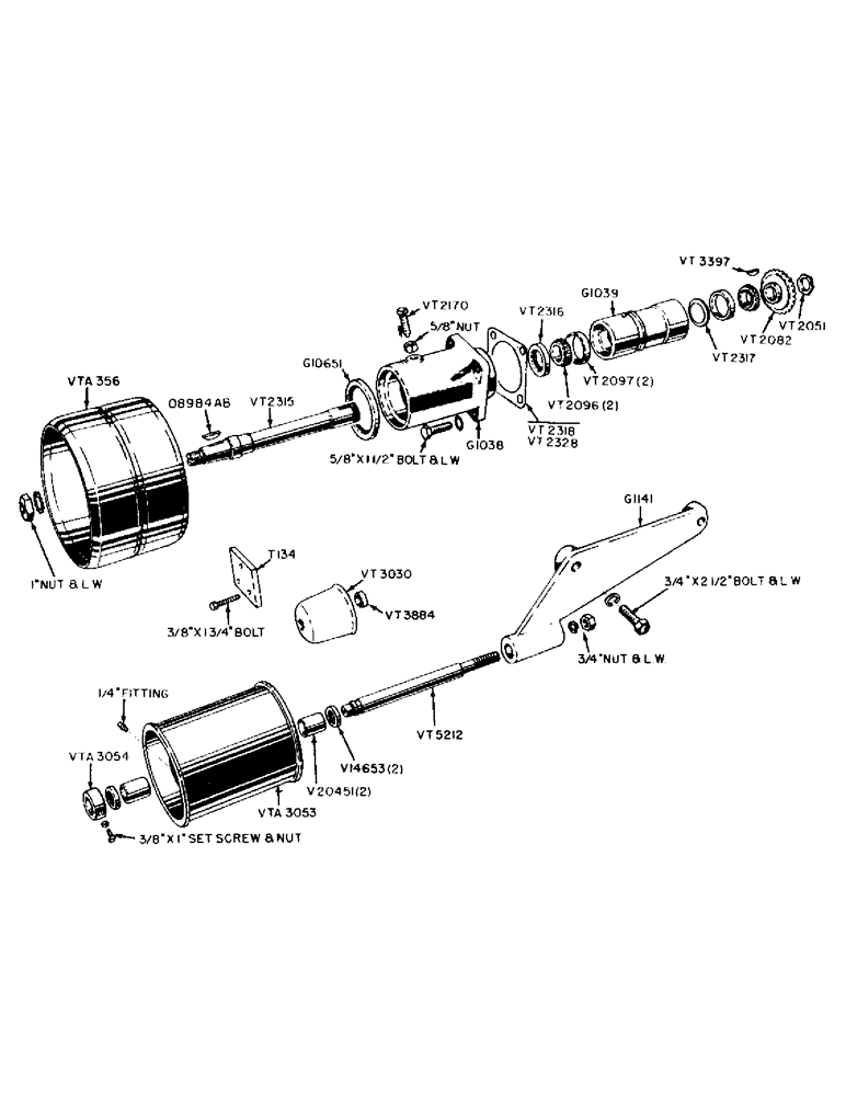 Схема запчастей Case IH 300-SERIES - (093) - BELT PULLEY ATTACHMENT, IDLER PULLEY ATTACHMENT FOR TRACTORS W/ ADJUSTABLE FRONT AXLES (06) - POWER TRAIN