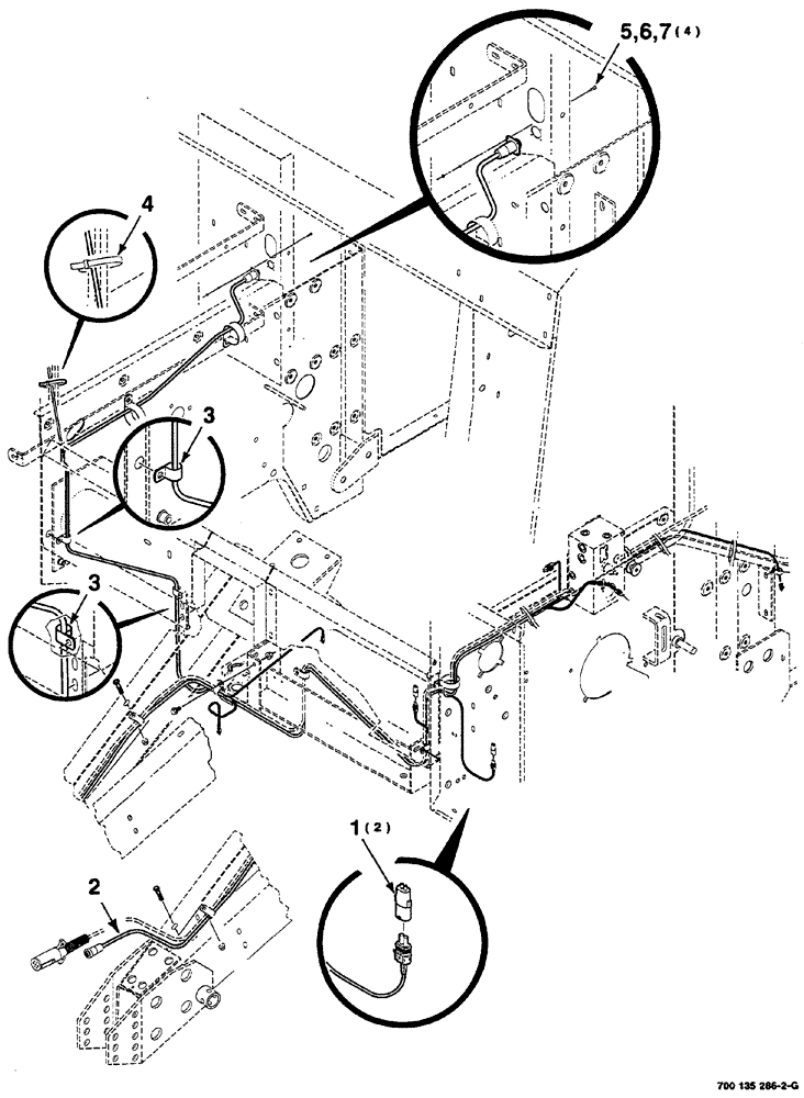 Схема запчастей Case IH RS561 - (04-002) - ELECTRICAL ASSEMBLY - MAIN (WITHOUT MESH WRAP) (06) - ELECTRICAL