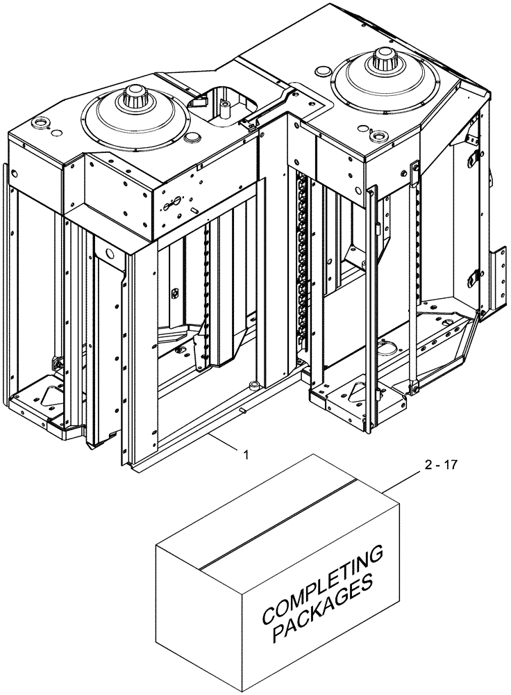 Схема запчастей Case IH CPX420 - (09A-39) - DRUM SERVICE ASSEMBLIES / COMPLETING PACKAGES (13) - PICKING SYSTEM