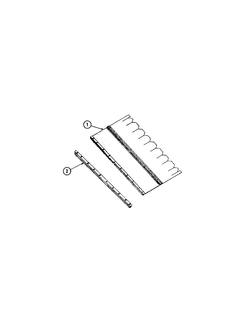 Схема запчастей Case IH 1075 - (096[A]) - NARROW OPENING KIT, DRAPER HEADER (58) - ATTACHMENTS/HEADERS