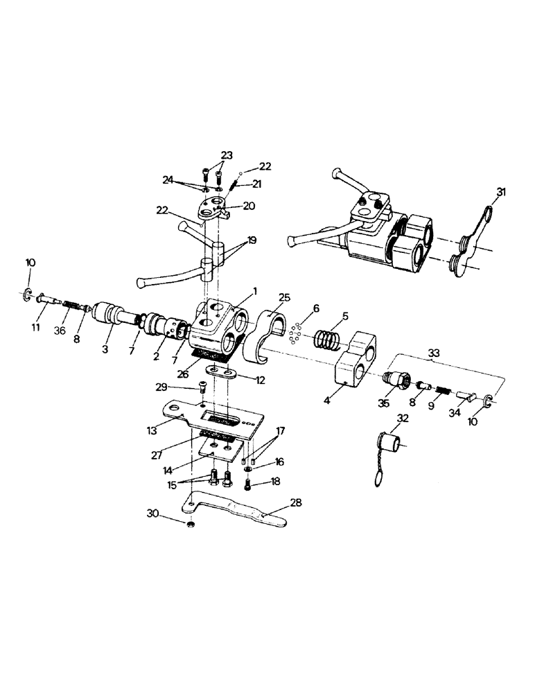 Схема запчастей Case IH RC210 - (08-18) - HYDRAULIC COUPLER (07) - HYDRAULICS