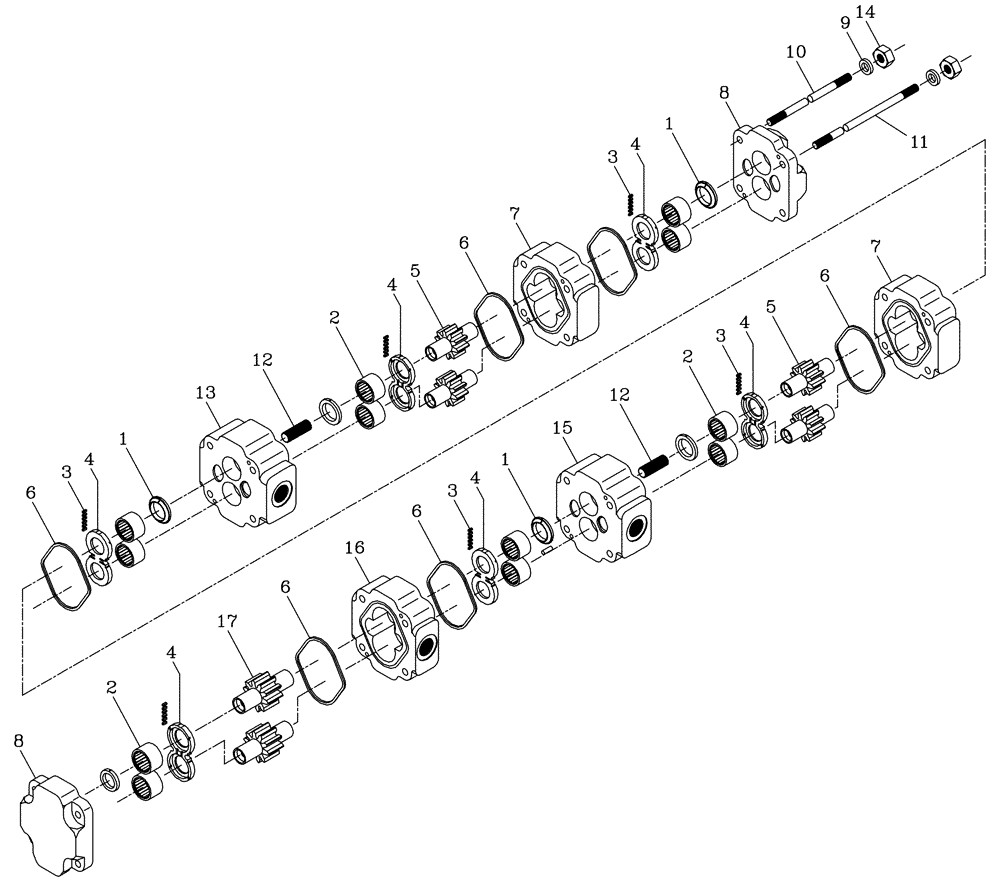 Схема запчастей Case IH 7700 - (B04[09]) - HYDRAULIC FLOW DIVIDER {High Horsepower} Hydraulic Components & Circuits