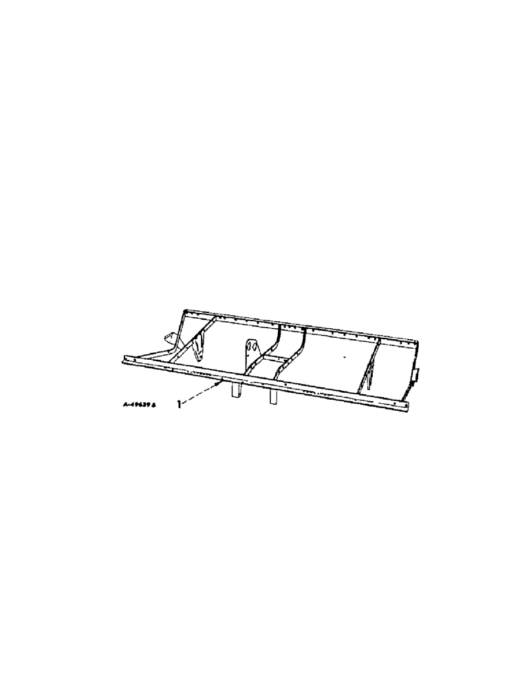 Схема запчастей Case IH 249 - (E-08) - MAIN FRAME, NOS. 249 AND 250 PLANTERS 