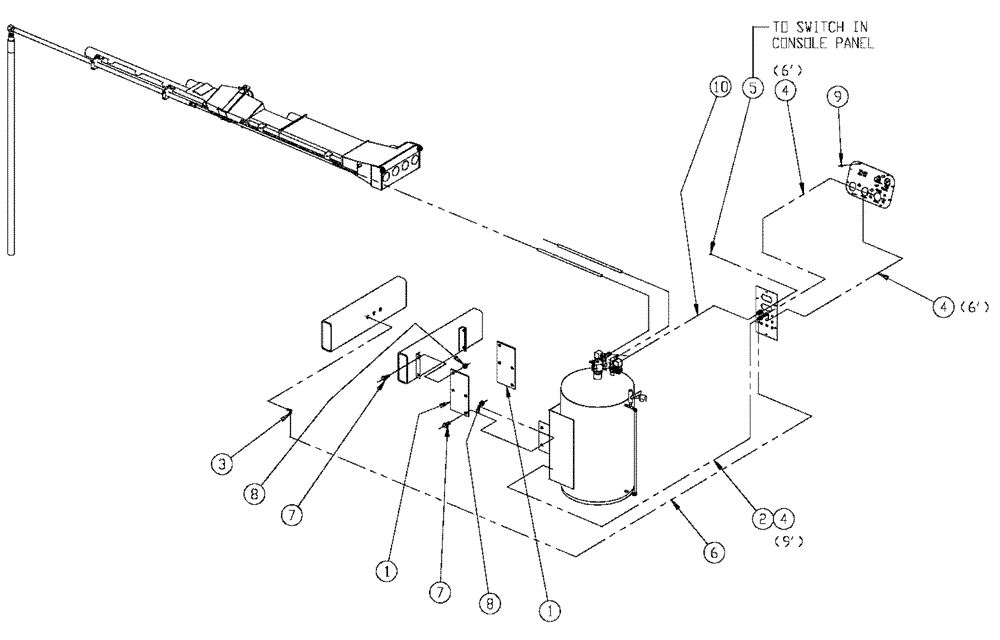 Схема запчастей Case IH 4330 - (10-010) - FOAM MARKER PARTS Options