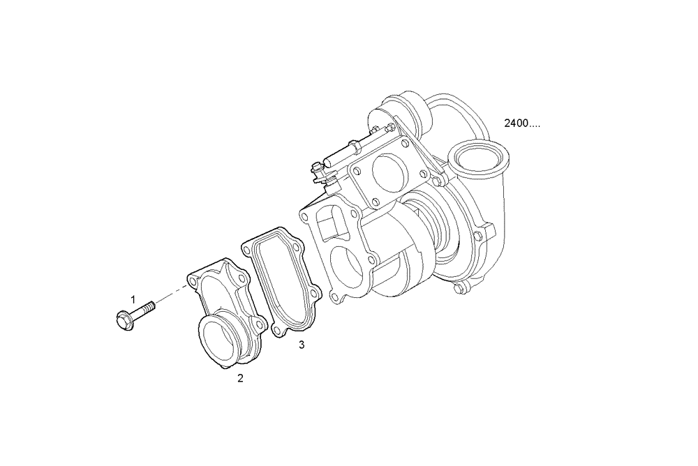 Схема запчастей Case IH F4BE0484F D606 - (2423.033) - AIR LINES 