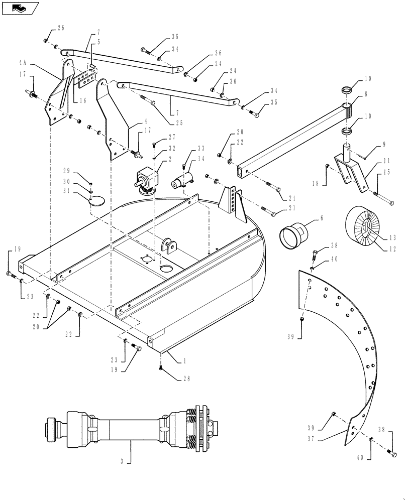 Схема запчастей Case IH 717721376 - (001) - MAIN ASSEMBLY 