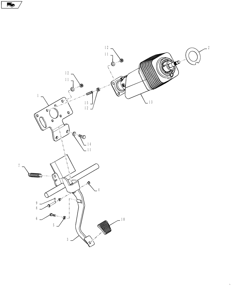 Схема запчастей Case IH STEIGER 500 - (41.204.02) - STEERING COLUMN (41) - STEERING