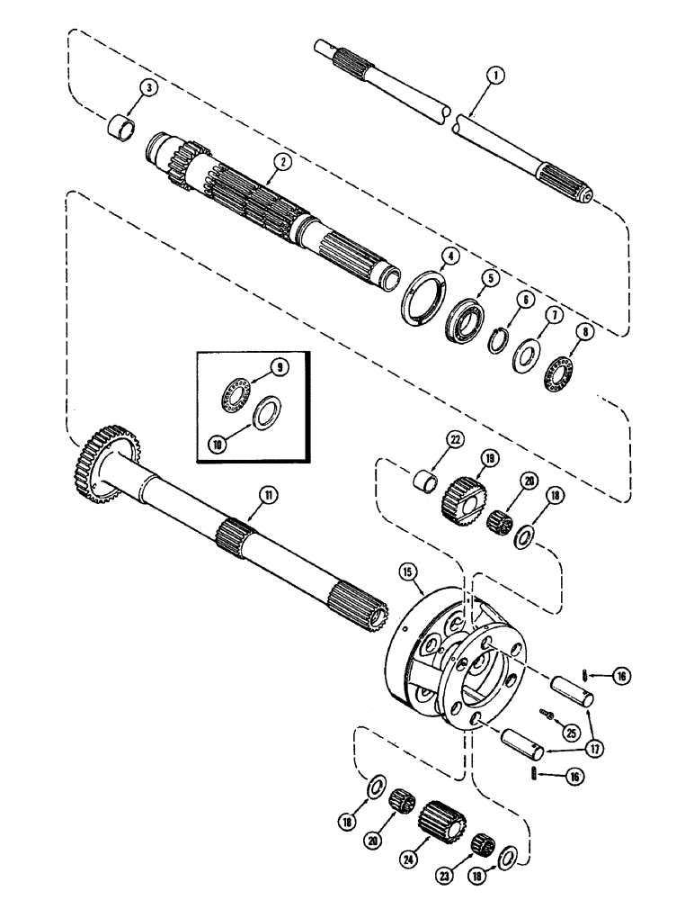 Схема запчастей Case IH 2590 - (6-188) - CLUTCH, PLANETARY (06) - POWER TRAIN