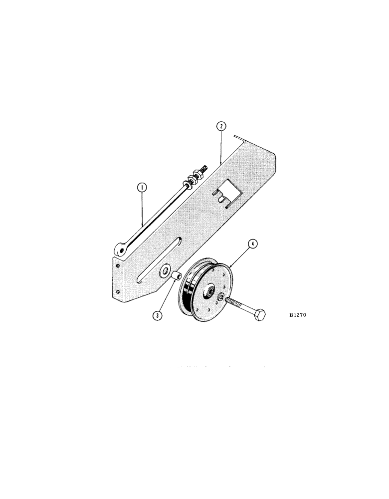 Схема запчастей Case IH 1660 - (118[A]) - TIGHTENER, SHOE AND GRAIN AUGER DRIVE (74) - CLEANING