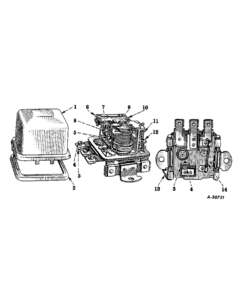 Схема запчастей Case IH FARMALL H - (056) - ELECTRICAL SYSTEM, VOLTAGE REGULATOR, DELCO-REMY (06) - ELECTRICAL SYSTEMS