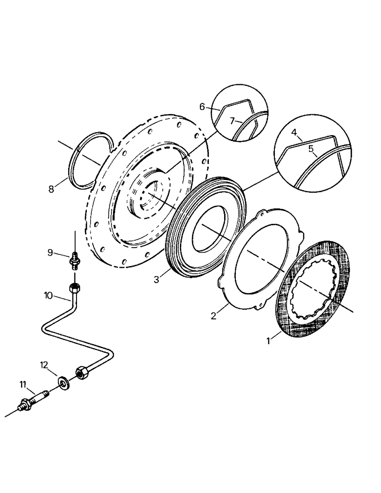 Схема запчастей Case IH CR-1225 - (04-50) - DIFFERENTIAL LOCK, ADJUSTABLE BAR AXLE (04) - Drive Train