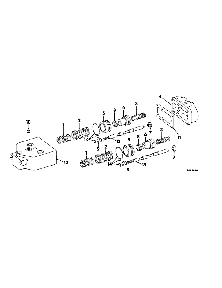 Схема запчастей Case IH 2706 - (F-30) - HYDRAULICS SYSTEM, POWER BRAKE VALVE (07) - HYDRAULIC SYSTEM