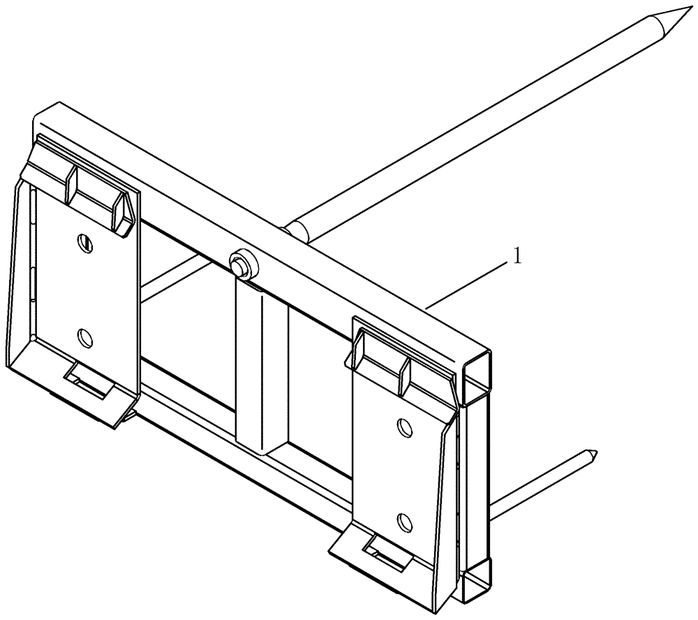 Схема запчастей Case IH LX232 - (09-14) - ATTACHMENT - BALE PROBE (09) - CHASSIS/ATTACHMENTS