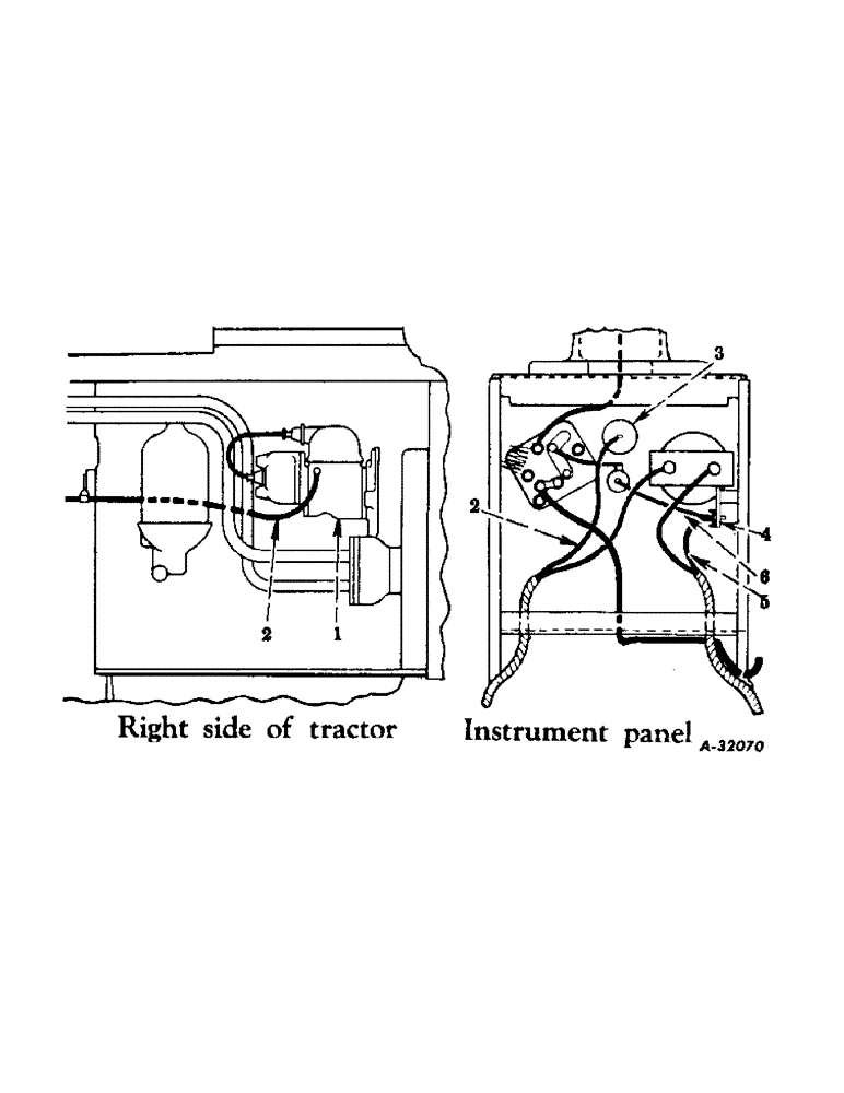 Схема запчастей Case IH 200 - (123) - ELECTRICAL SYSTEM, STARTING & LIGHTING SYSTEM, MAGNETO IGNITION, 6 VOLT, FARMALL 200 & 230 TRACTORS (06) - ELECTRICAL SYSTEMS