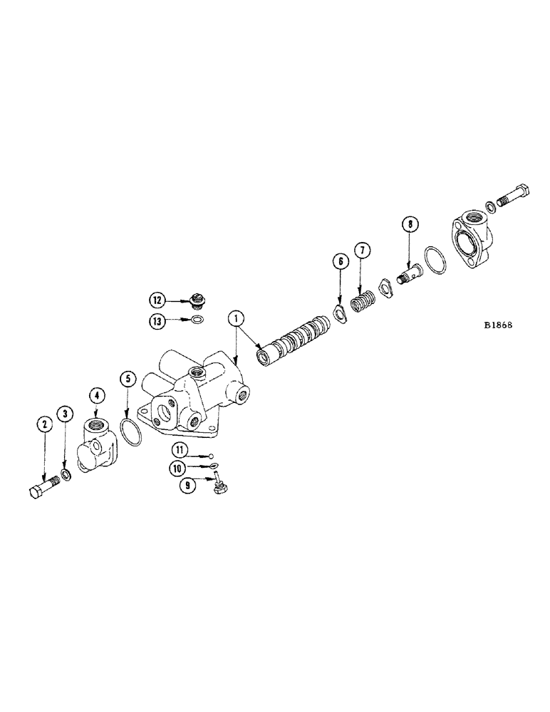 Схема запчастей Case IH 660 - (296[A]) - F82739 HYDROSTATIC STEERING VALVE 