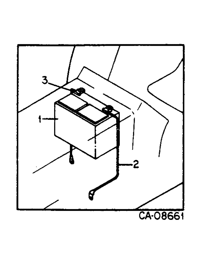 Схема запчастей Case IH 684 - (08-13) - ELECTRICAL, BATTERY AND CONNECTIONS (06) - ELECTRICAL