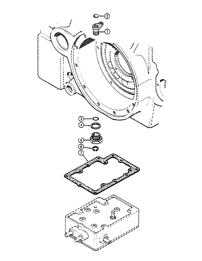 Схема запчастей Case IH 2390 - (8-302) - HITCH SYSTEM, DRAFT CONTROL SENSING LINKAGE (08) - HYDRAULICS