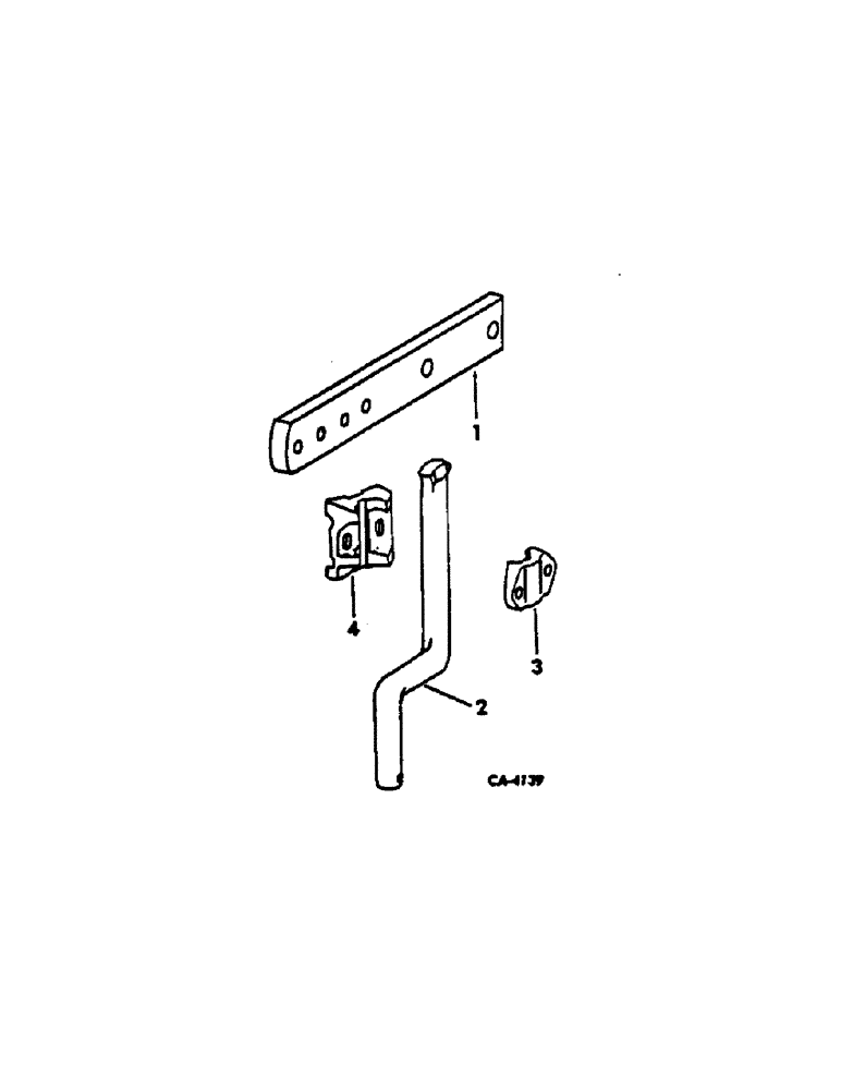 Схема запчастей Case IH 710 - (AP-15) - COLTER ATTACHING PARTS, FLAT COLTER RAIL, ONE PER COLTER 