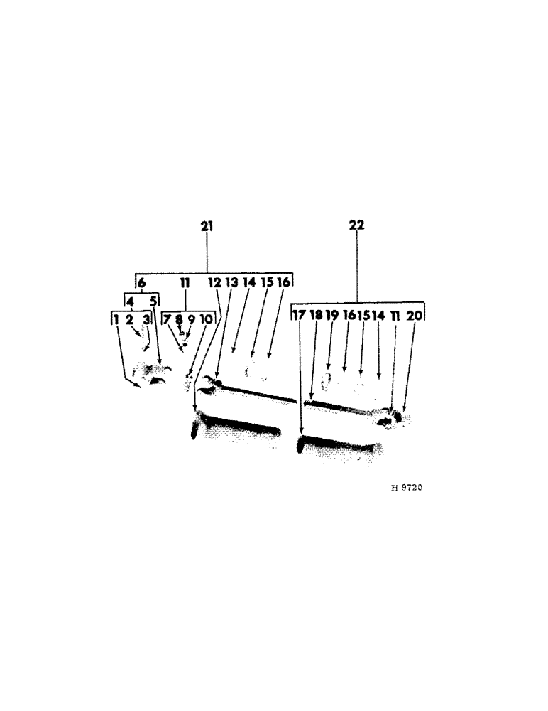 Схема запчастей Case IH 160 - (G-07[A]) - FRONT PTO UNIVERSAL (1000 RPM) (ROCKWELL-STANDARD) 