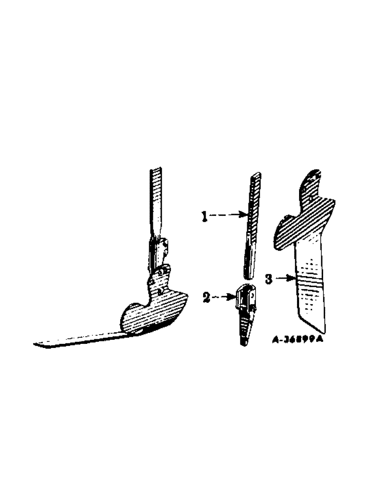 Схема запчастей Case IH 452 - (T-15) - ADJUSTABLE KNIFE WEEDER 