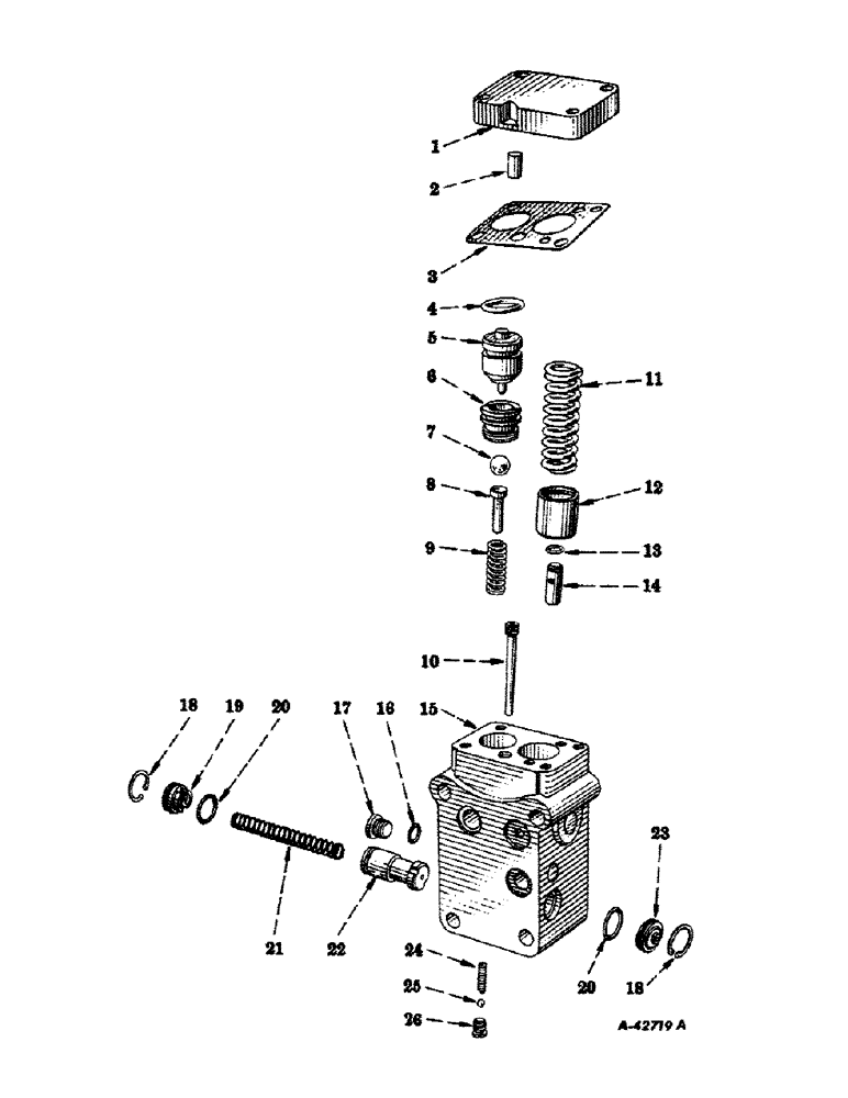 Схема запчастей Case IH 450-SERIES - (377) - HYDRAULIC SYSTEM, REGULATOR, SAFETY & FLOW CONTROL VALVE (07) - HYDRAULIC SYSTEM