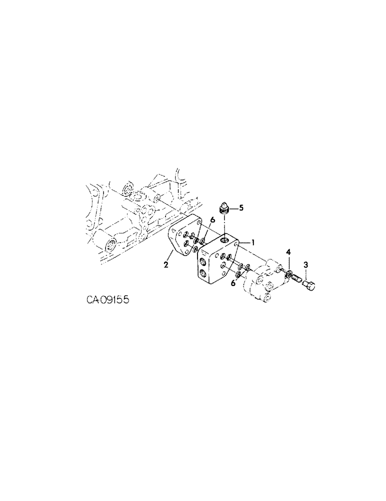 Схема запчастей Case IH 254 - (10-23) - HYDRAULICS, HYDRAULIC ADAPTER PACKAGE, 244 AND 254 TRACTORS (07) - HYDRAULICS