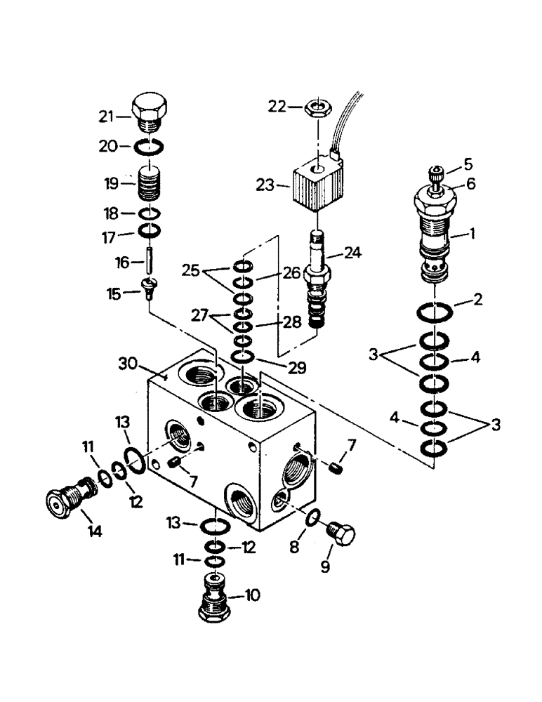 Схема запчастей Case IH PTA297 - (11-53B) - SOLENOID VALVE ASSEMBLY Options & Miscellaneous