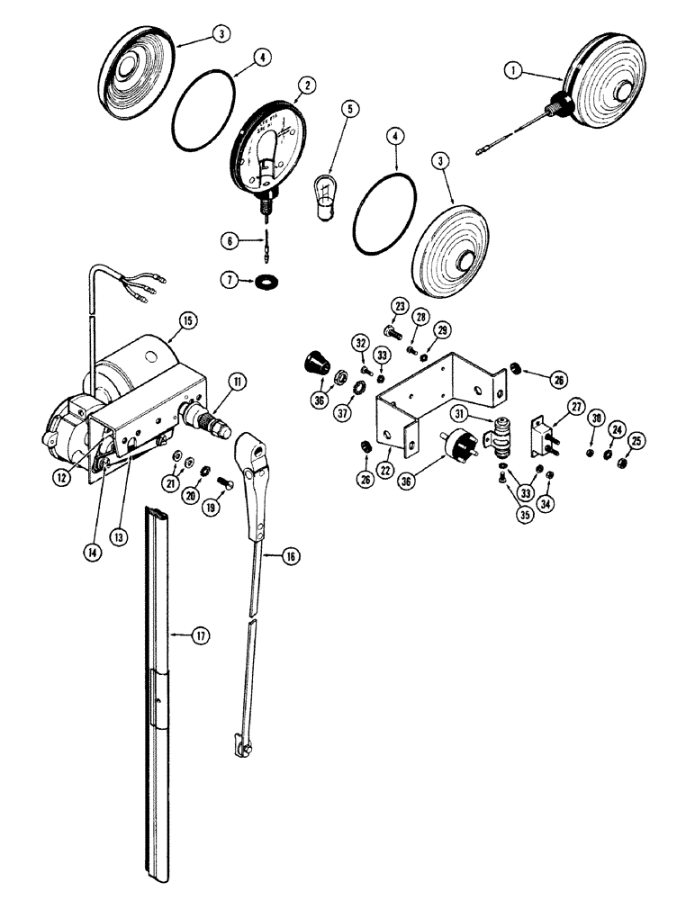 Схема запчастей Case IH M570 - (102) - TURN SIGNAL LAMPS (09) - CHASSIS/ATTACHMENTS