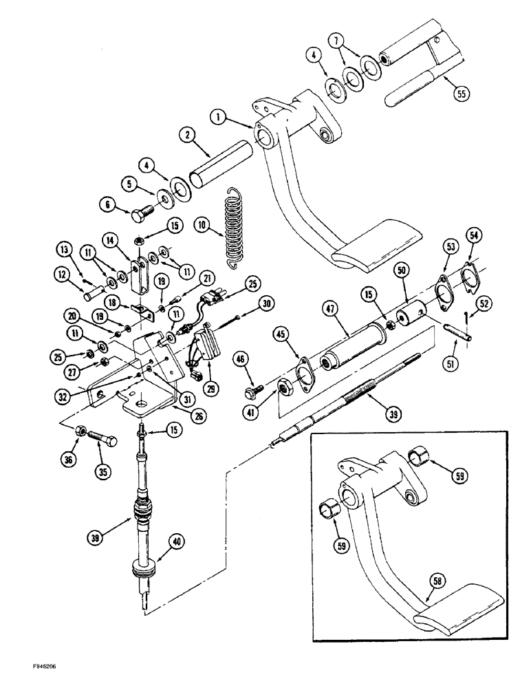 Схема запчастей Case IH 9280 - (6-070) - TRANSMISSION CLUTCH CONTROL (06) - POWER TRAIN