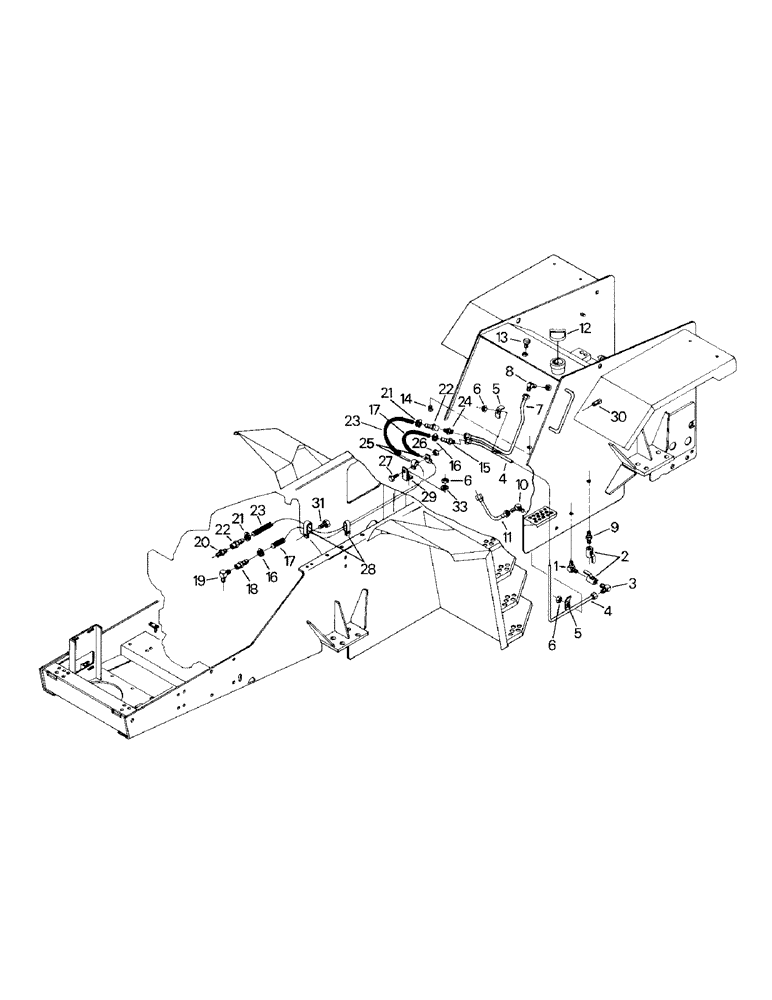 Схема запчастей Case IH STEIGER - (07-01) - FUEL SYSTEM, CAT 3306 ENGINE (02) - FUEL SYSTEM