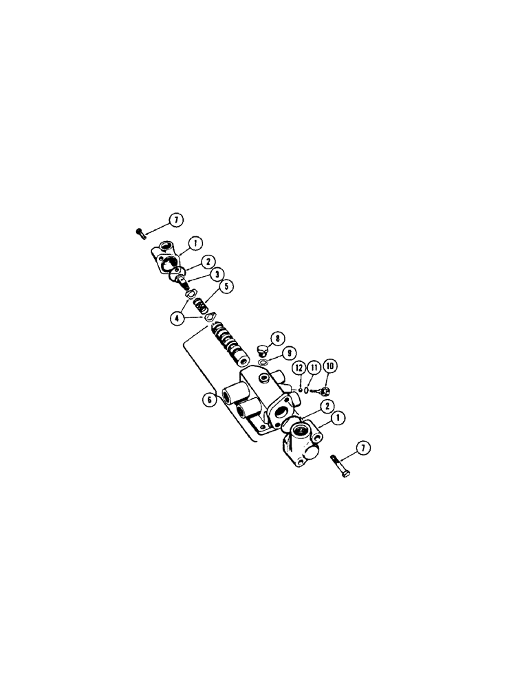 Схема запчастей Case IH 960 - (338[2]) - PARTS FOR A37980 VALVE (35) - HYDRAULIC SYSTEMS