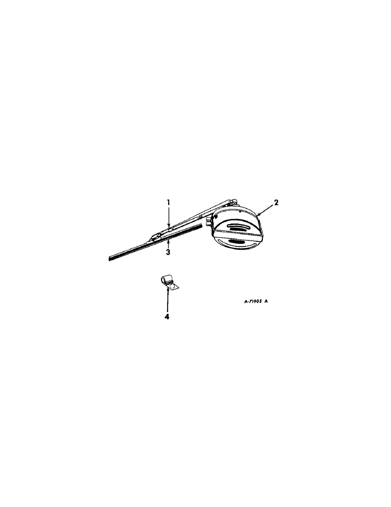 Схема запчастей Case IH 403 - (259) - OPERATORS CAB WINDSHIELD WIPER (55) - ELECTRICAL SYSTEMS