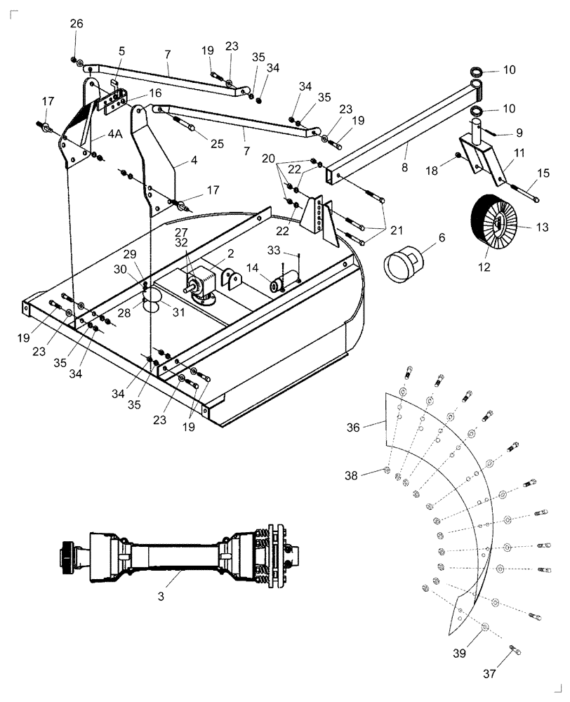 Схема запчастей Case IH 717721386 - (001.01) - MAIN ASSEMBLY 