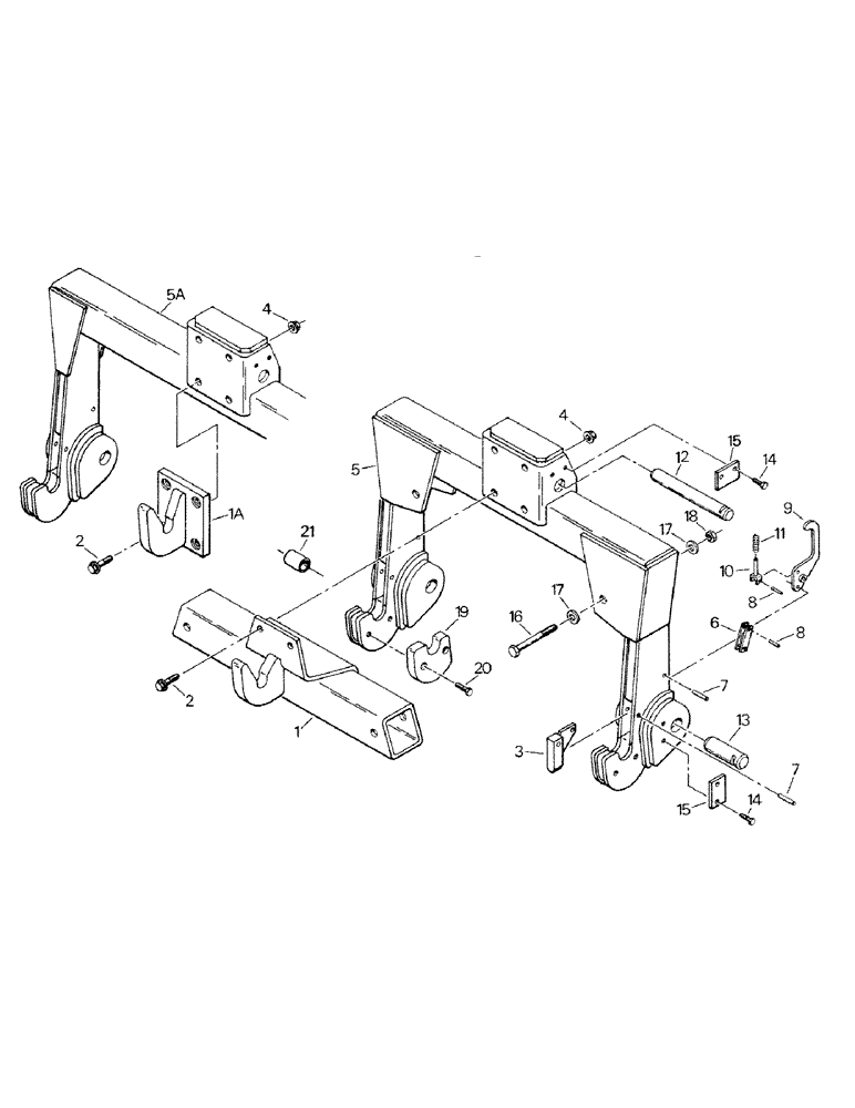 Схема запчастей Case IH CP-1360 - (10-06) - QUICK HITCH AND MOUNTING Options & Miscellaneous